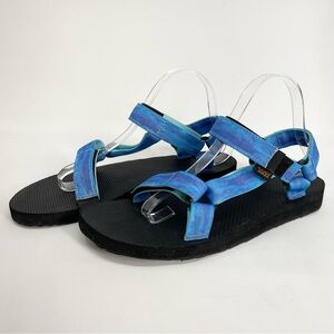 Teva Original Universal Sandals Blue Tie Dye